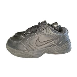 ***SOLD*** Nike Air Monarch One Chunky Walking Sneakers Size 10.5W Triple Black